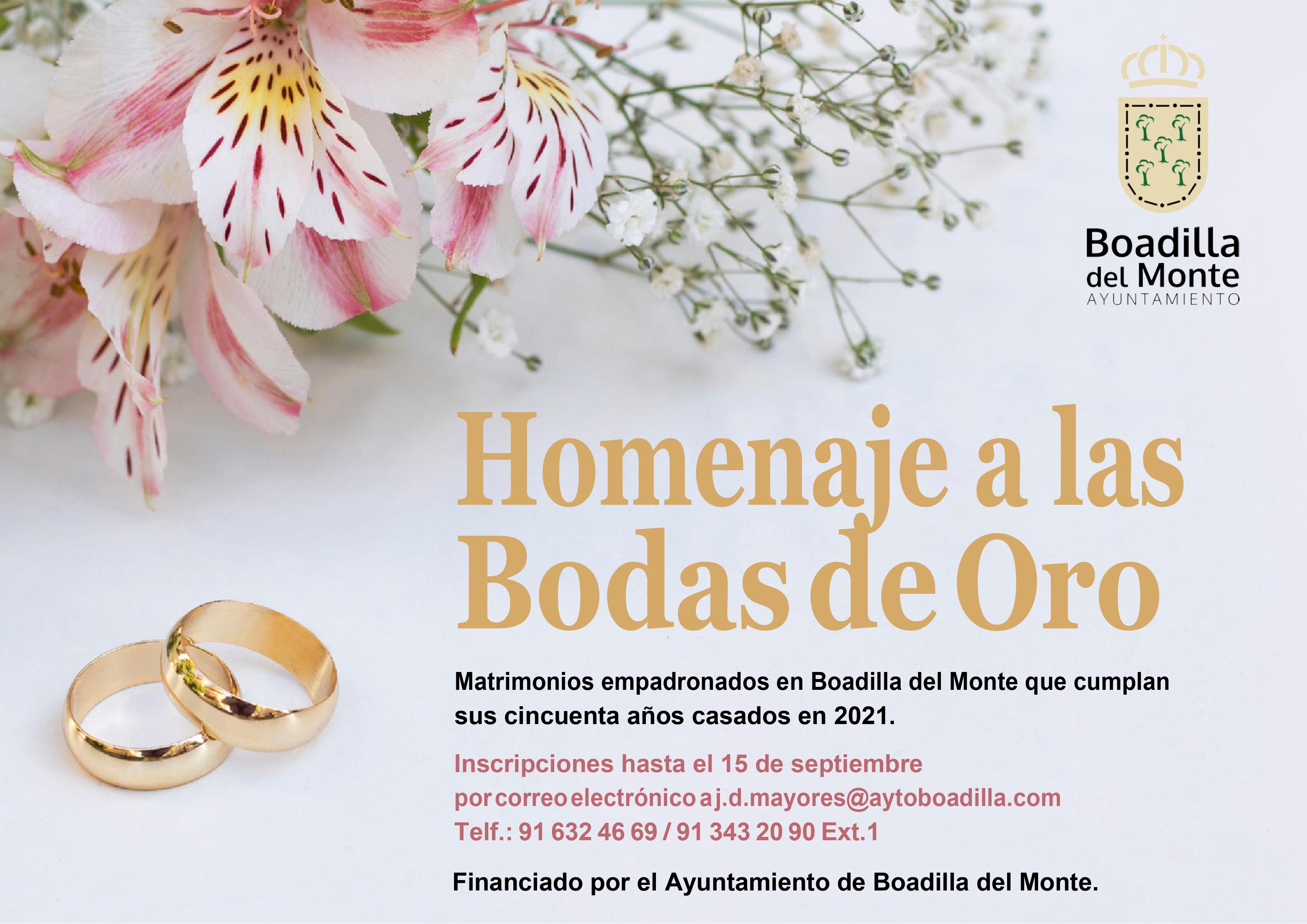 BODAS DE ORO 2021